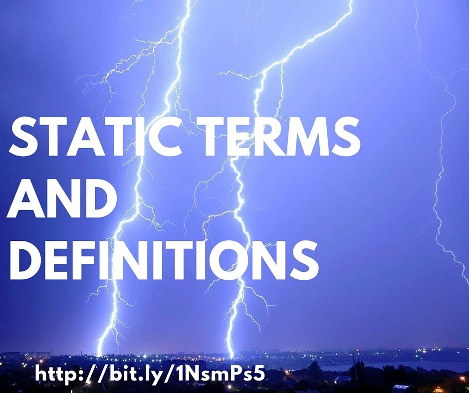 Static Terms and Definitions